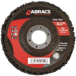 Poly Disc 115mm Black