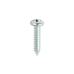 4.8 x 25mm 10 x 1 S/Tapping Screw PZ2 PAN Zinc Box 200