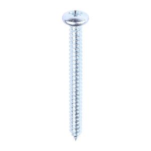 4.8 x 50mm 10 x 2 S/Tapping Screw PZ2 PAN Zinc Box 200