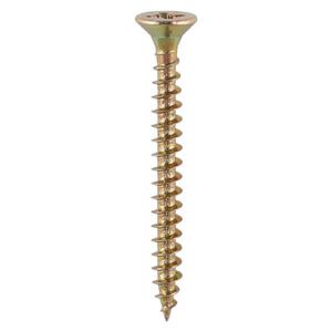 3.5 x 50 Solo Woodscrew PZ2 CSK ZYP Box 200