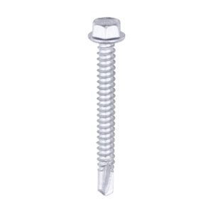 5.5 x 50 Hex Screw S/DRILL No3 BIMET Box 100