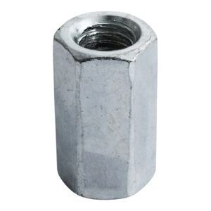 M12 Connector Nut DIN 6334 - BZP Box 100