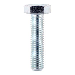 M6 x 16 Set Screws 8.8 DIN 933 - BZP Box 500