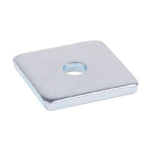 M8 x 40 x 40 x 5 Square Plate Washer - BZP Box 100