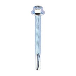 5.5 x 55 Hex Screw S/DRILL No5 Zinc Box 100