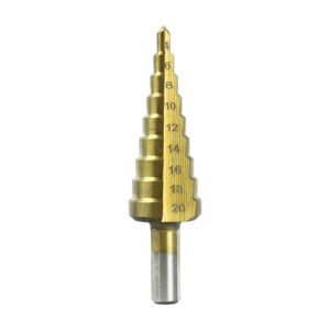4-20mm Step Drill M2 HSS TiN