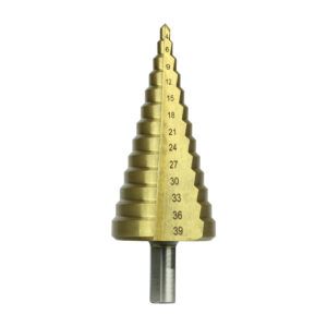 4-39mm Step Drill M2 HSS TiN
