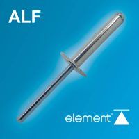 4.8 X 16 ALU/STEEL L/FLANGE (14) RIVET (1000)
